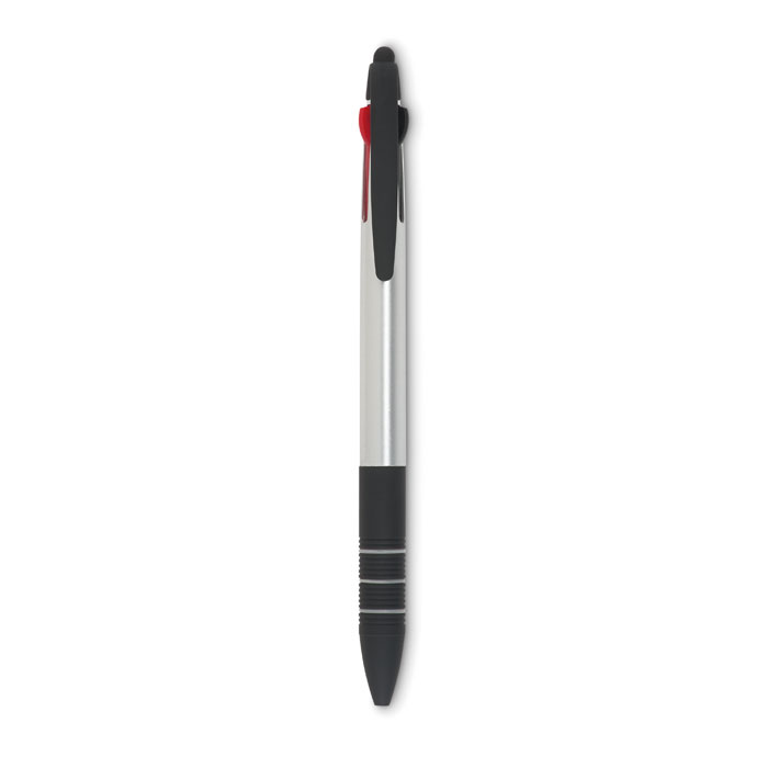 MULTIPEN - Balpen met stylus - voor bedrijven en relatiegeschenken - Zilver