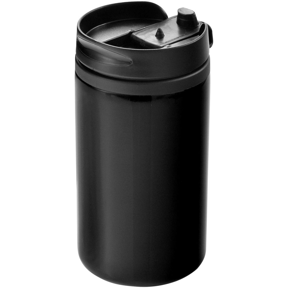 Mojave 250 ml geïsoleerde beker van RCS-gecertificeerd gerecycled roestvrij staal - kopen of bedrukken - Zwart