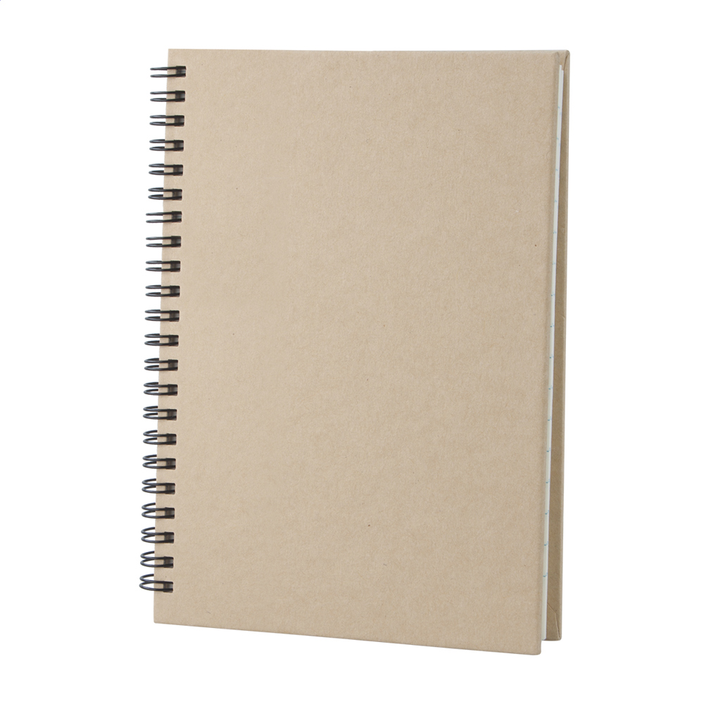 Cedrus A5 - notitieboek - voor bedrijven en relatiegeschenken - Beige