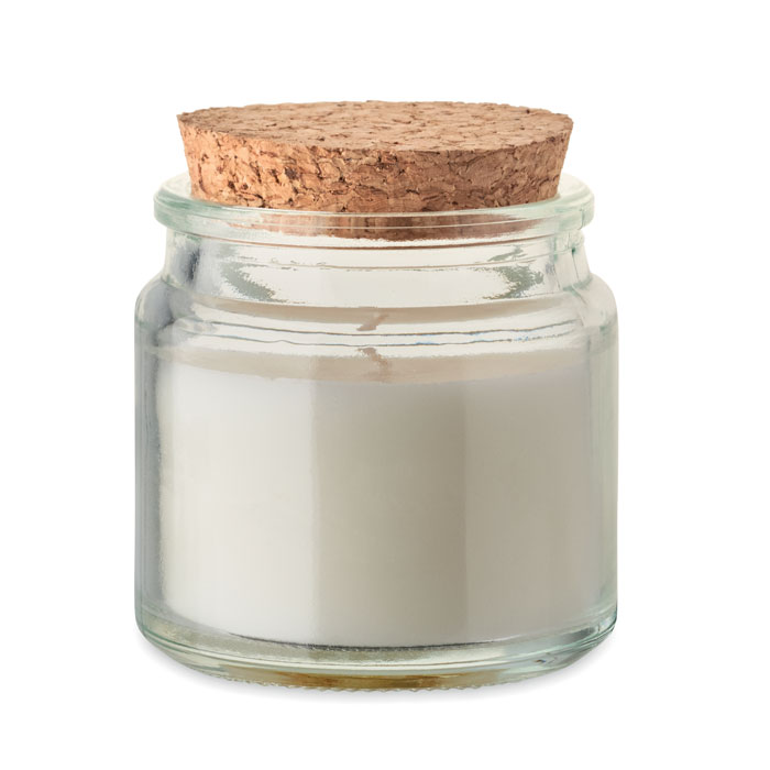 VALO - Plantaardige waskaars 70gr - voor bedrijven en relatiegeschenken - Beige