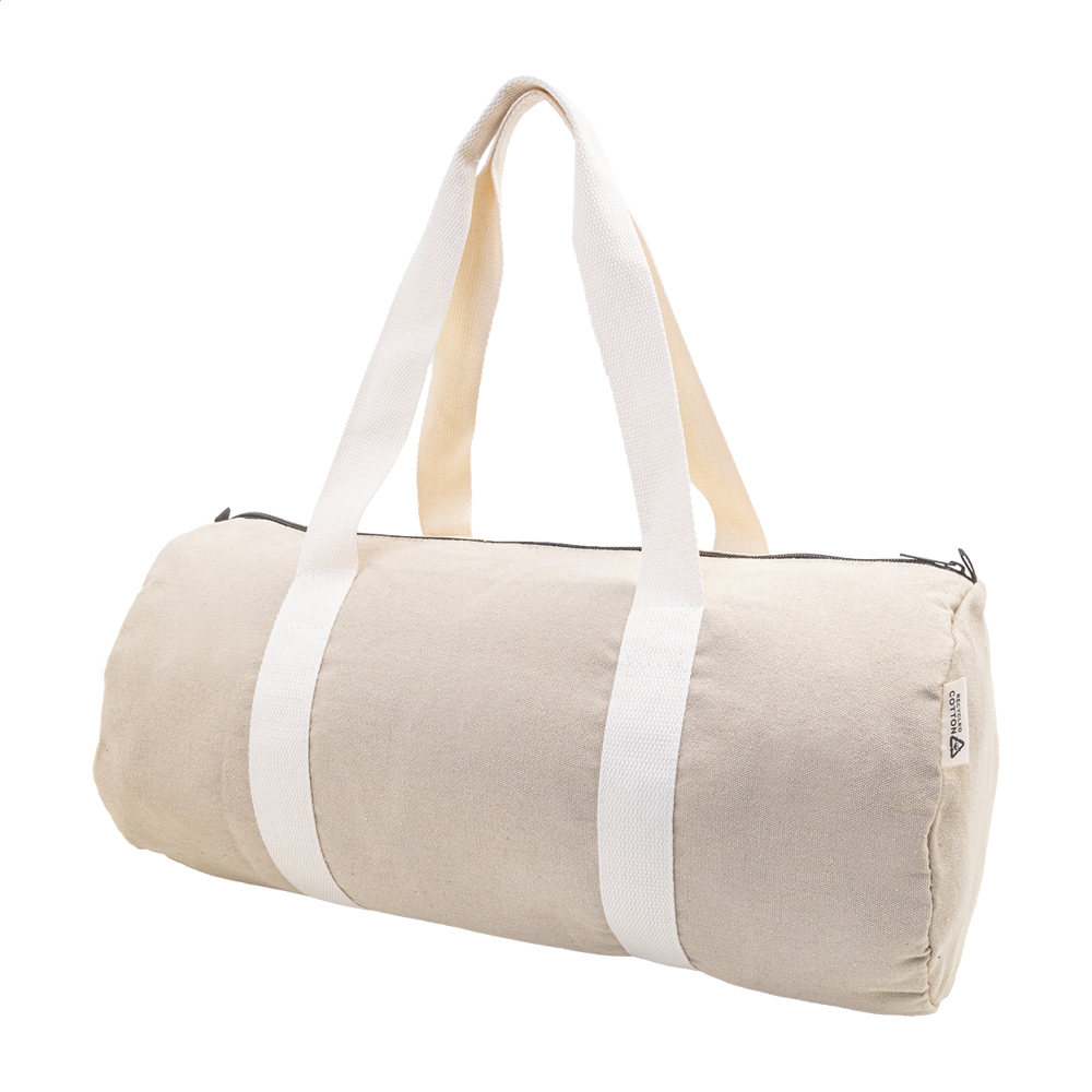 Rekan Duff - sporttas van gerecycled canvas - met logo of onbedrukt bestellen