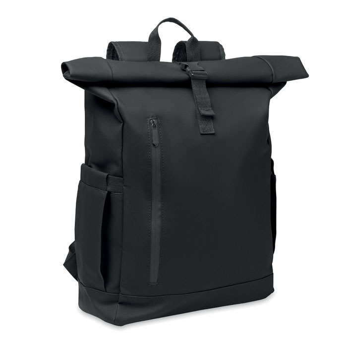 BANGKOK ROLL - Rolltop laptop rugzak 600D - met logo of onbedrukt bestellen