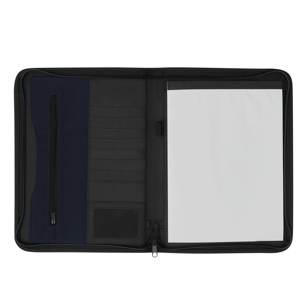 AVANTI ZIP - Luxe middels rits afsluitbare A4 schrijfmap - bedrukt of onbedrukt verkrijgbaar