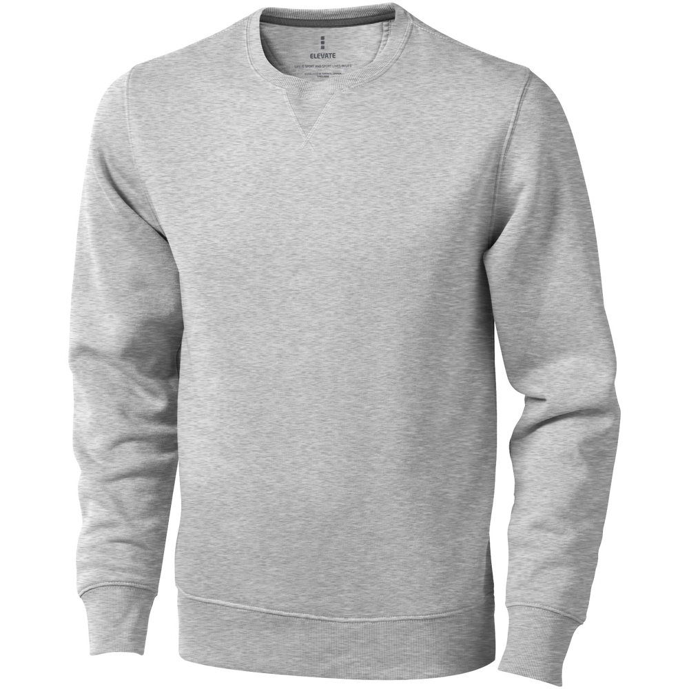 Surrey unisex sweater met ronde hals - kopen of bedrukken - Grijs gemêleerd