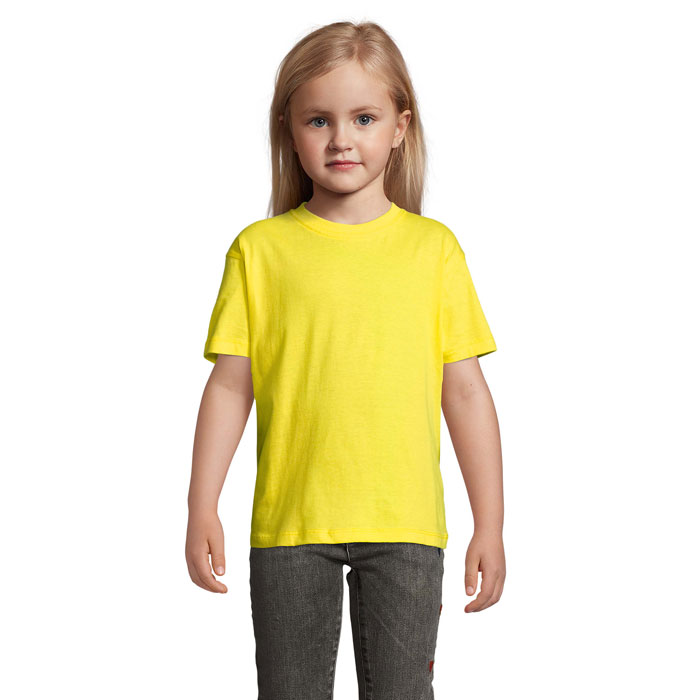 REGENT KIDS - REGENT Kinder t-shirt 150g - bedrukt of onbedrukt verkrijgbaar - Citroen