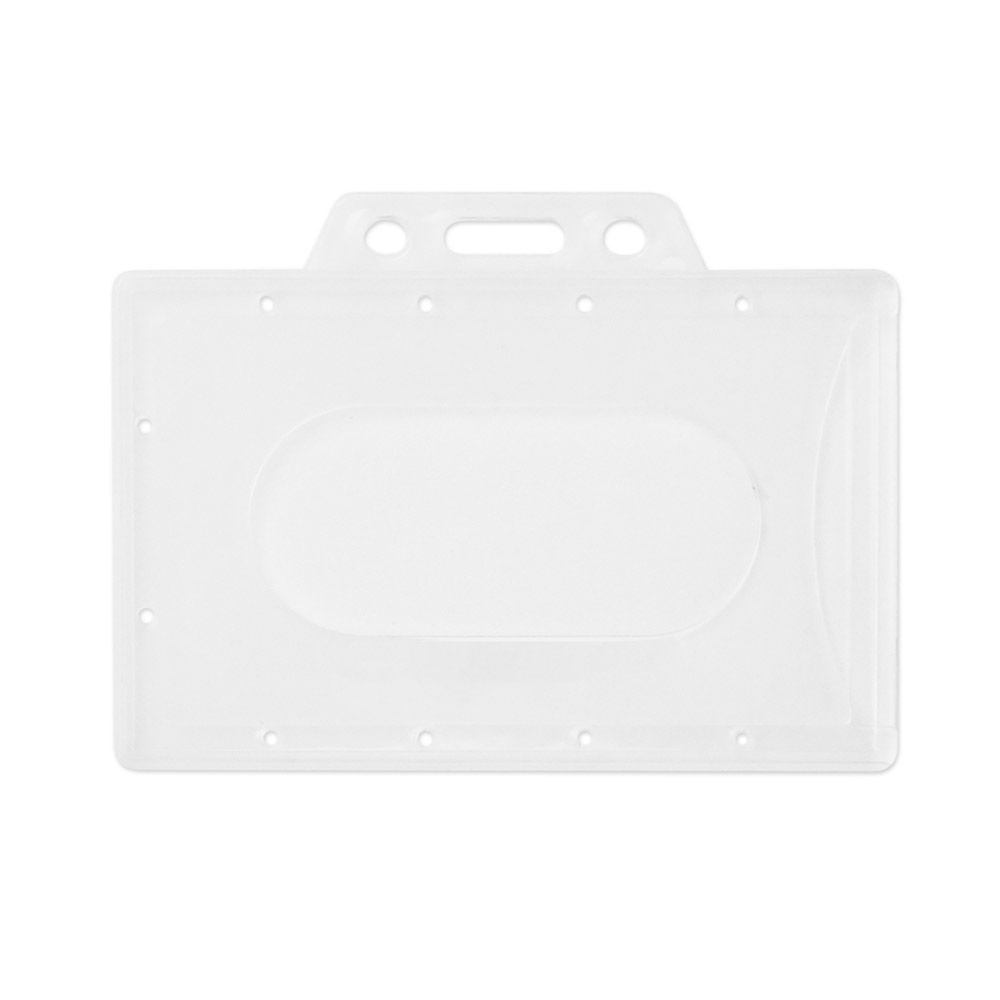 PRYMA. Stevige PP-kaarthouder - bedrukt of onbedrukt verkrijgbaar