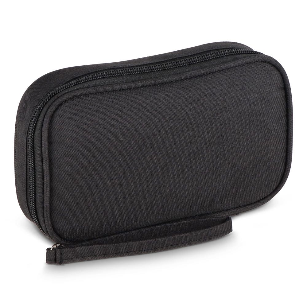 rPET 300D Kora organizer tas - met logo of onbedrukt bestellen - Zwart