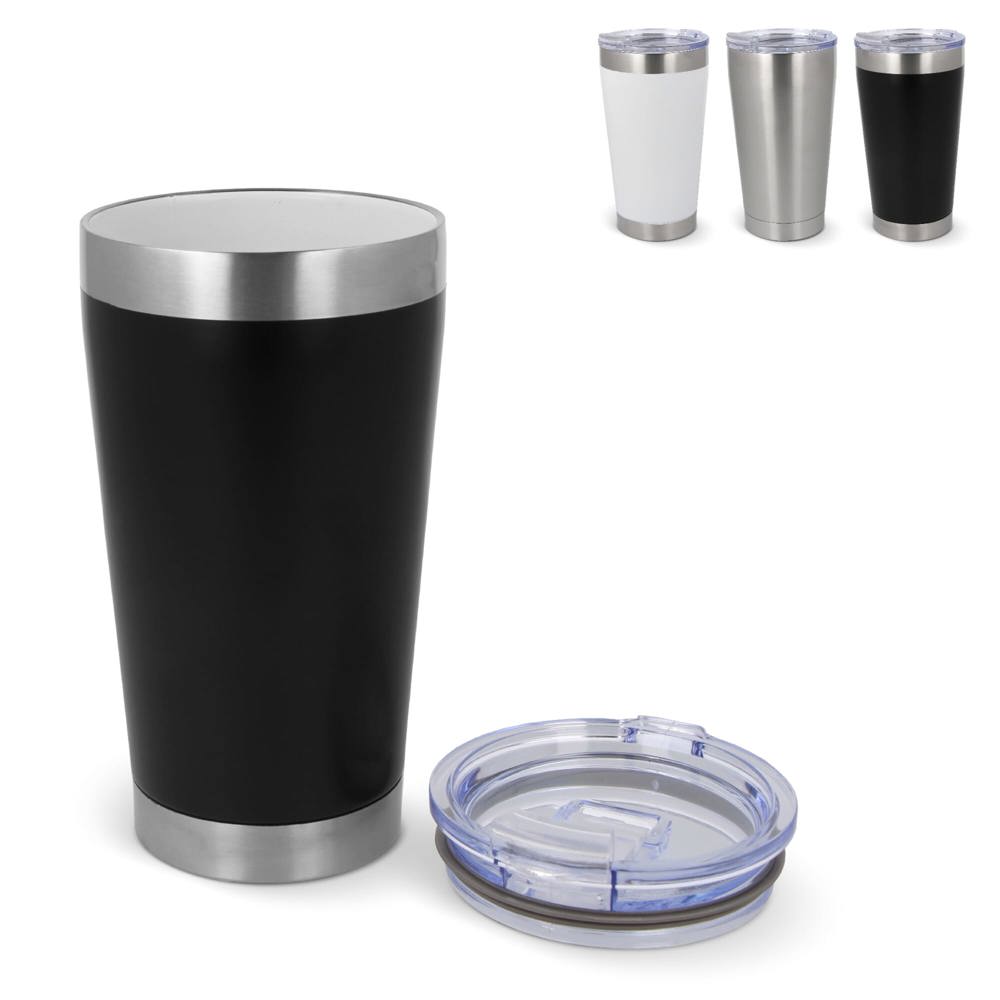 T-ceramic thermosbeker met deksel Cango 500ml - voor bedrijven en relatiegeschenken