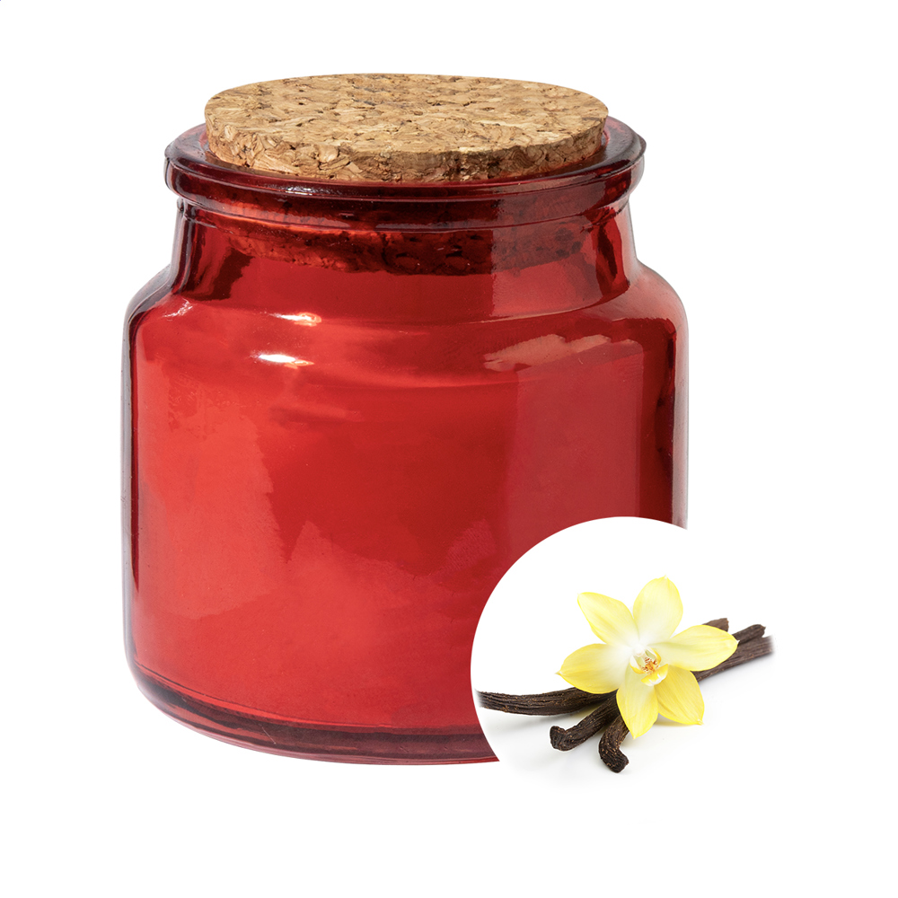 Corbama - kaars - voor bedrijven en relatiegeschenken - Rood