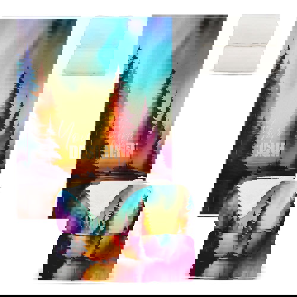 Coral fleece deken OEKO-TEX® sublimatie 130 x 170 cm 270 g/m² - voor bedrijven en relatiegeschenken