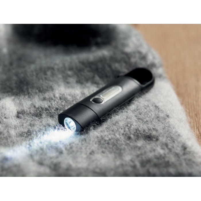 BLUZ - Zakformaat COB zaklamp - bedrukt of onbedrukt verkrijgbaar