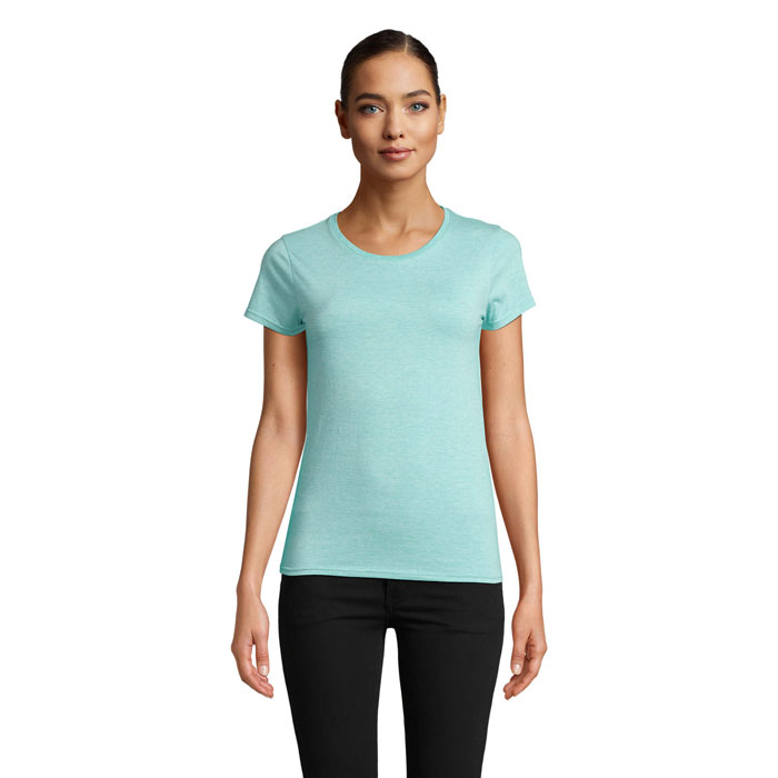 CRUSADER WOMEN - CRUSADER DAMES T-Shirt 150g - kopen of bedrukken - Heather Light Green
