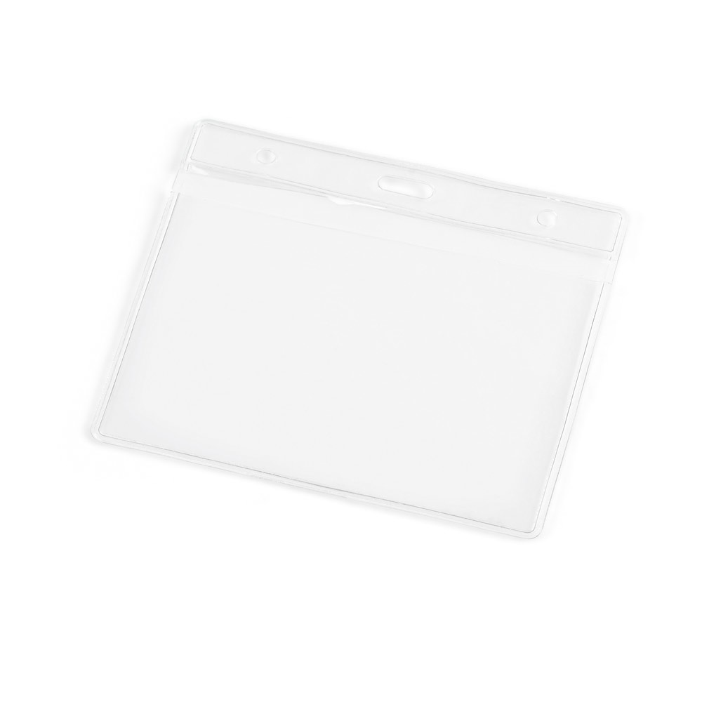 FORSYTH. Horizontale badgehouder van PVC