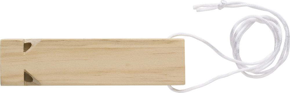 Houten fluitje Holden - kopen of bedrukken - Wit