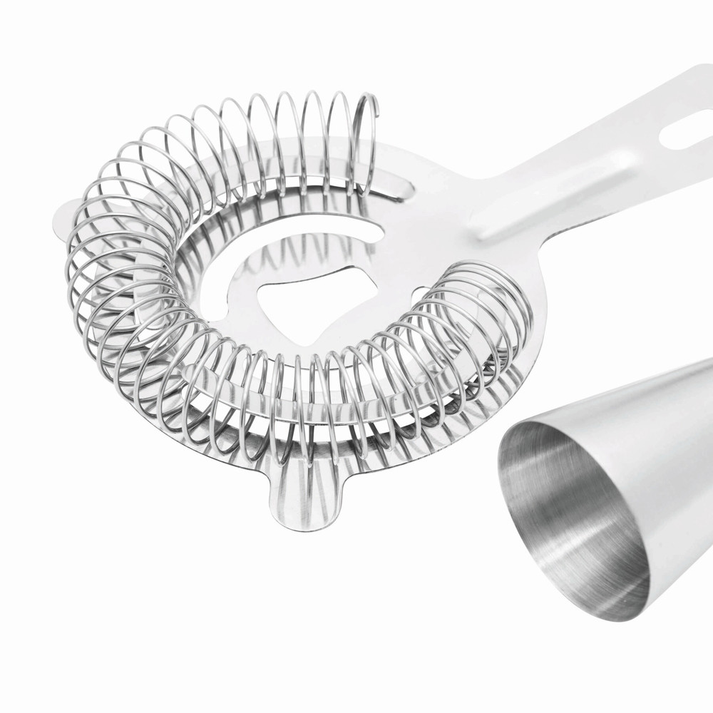 BARKEEPER - RVS cocktailshakerset - voor bedrijven en relatiegeschenken