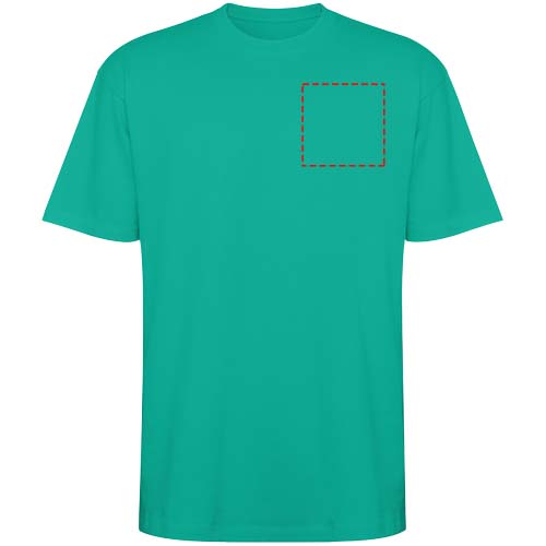 Bull oversized unisex T-shirt met korte mouwen