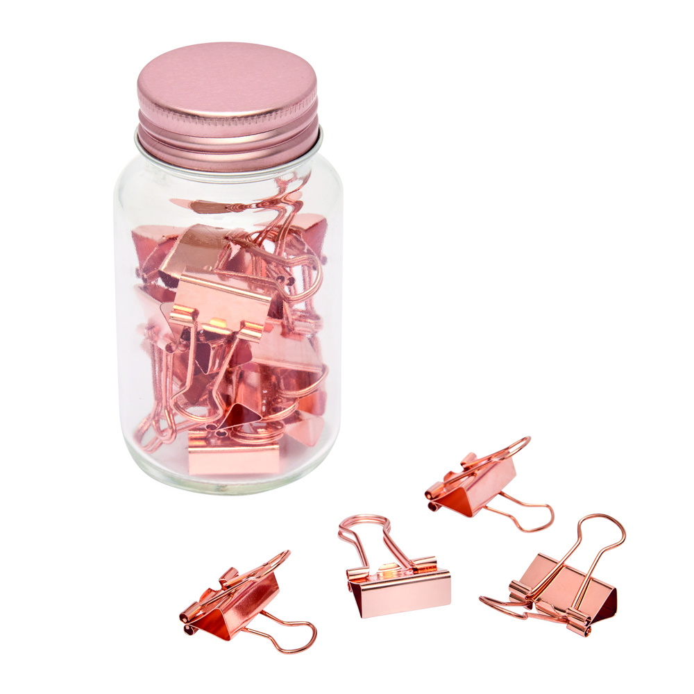 COPPER CLAMP - Documentenclips in glas - voor bedrijven en relatiegeschenken