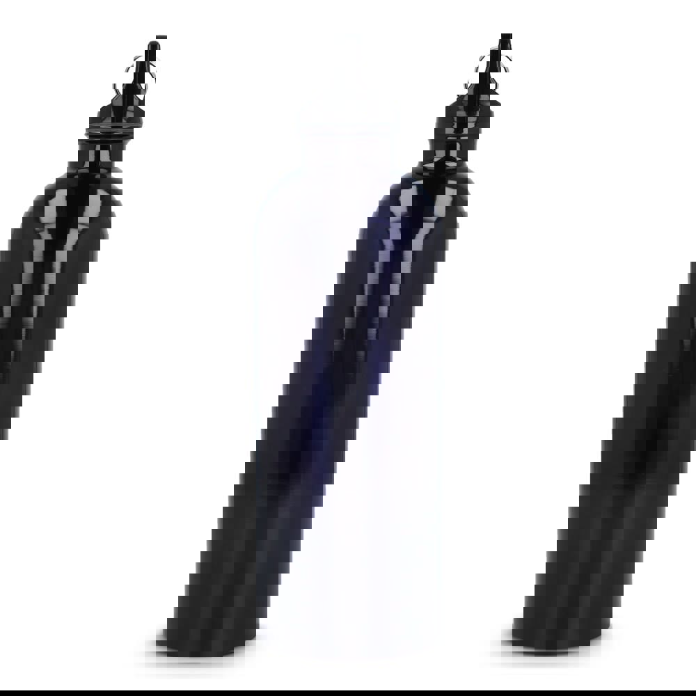 Gerecycled RVS Enkelwandige fles met Karabijnhaak 500ml