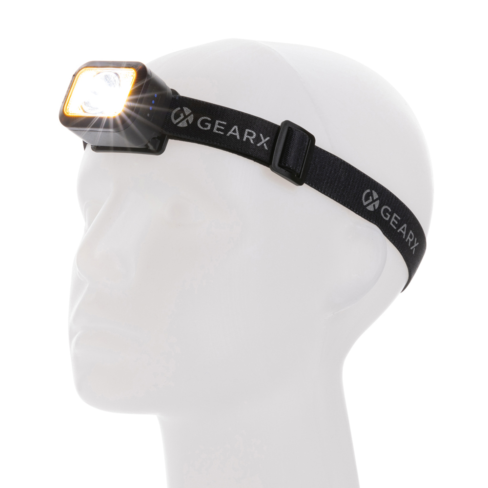 Gear X RCS replastic heavy duty oplaadbare hoofdlamp