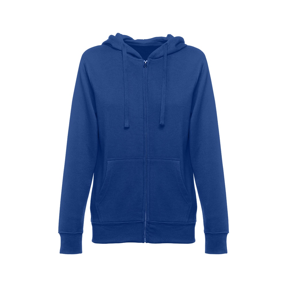 THC AMSTERDAM WOMEN. Damessweatshirt van katoen en polyester - voor bedrijven en relatiegeschenken - Royal Blauw