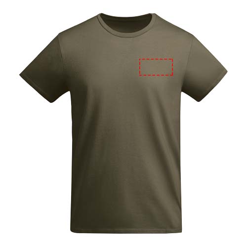 Breda biologisch katoenen kindershirt met korte mouwen