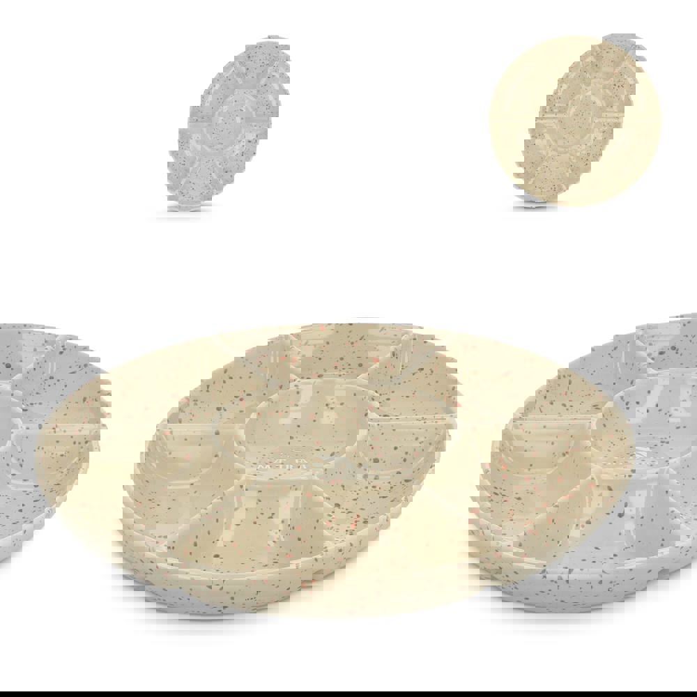 Sagaform Ditte Keramische Ronde Serveerschaal 26cm - bedrukt of onbedrukt verkrijgbaar