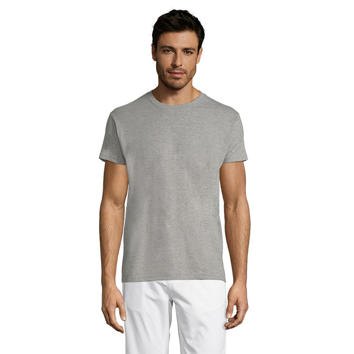 TITAN - TITAN T-SHIRT 150gr - kopen of bedrukken - Grijs Gemeleerd