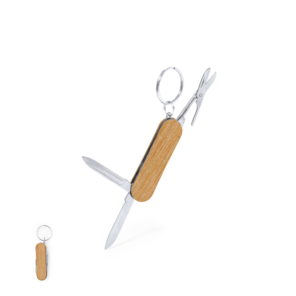Multitool Sleutelhanger Famke - voor bedrijven en relatiegeschenken