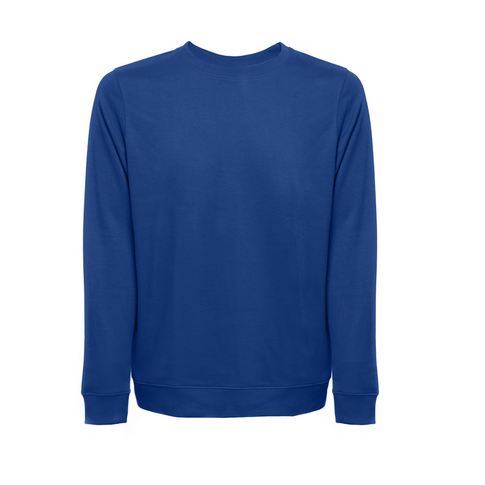 THC COLOMBO. Sweatshirt (unisex) in Italiaanse badstof zonder sluiting - voor bedrijven en relatiegeschenken - Royal Blauw