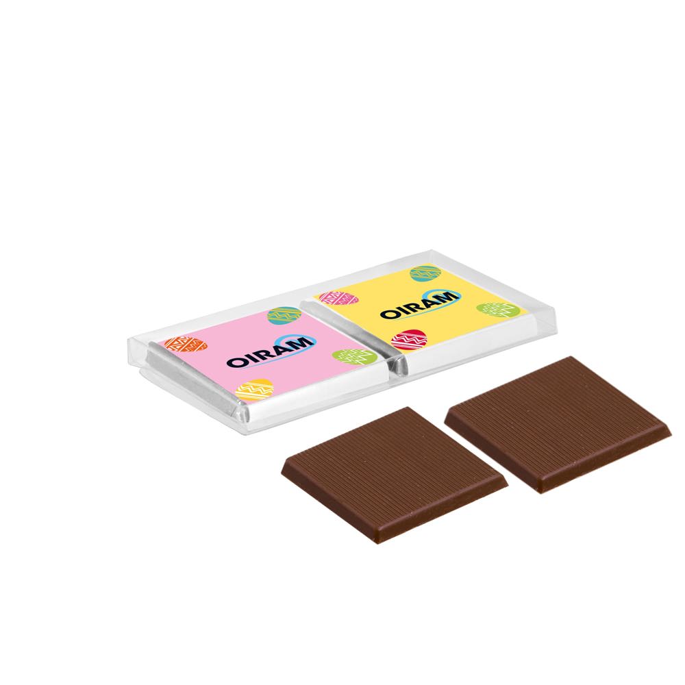 2 napolitains in kunststof doosje - met logo of onbedrukt bestellen