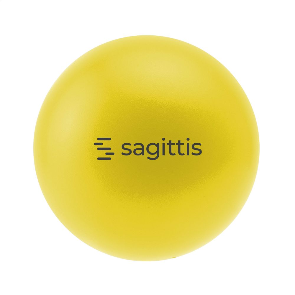 ColourBall stressbal - kopen of bedrukken - geel