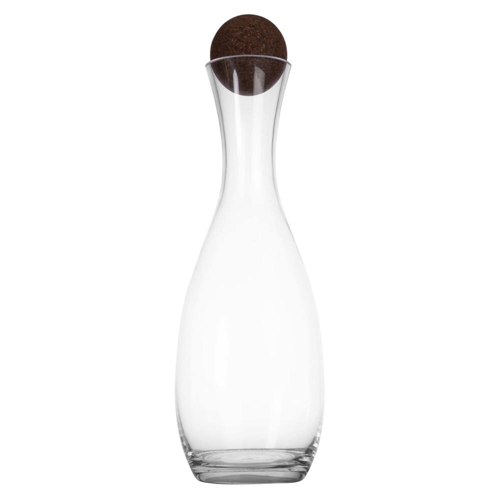 Sagaform Nature karaf met kurkstopper 1,5 liter - voor bedrijven en relatiegeschenken