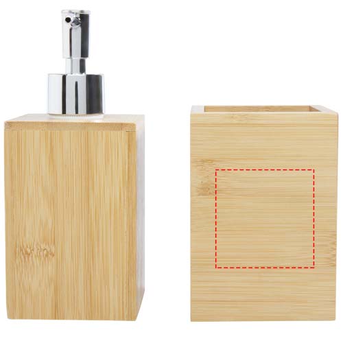 Hedon 3 delige badkamerset van bamboe