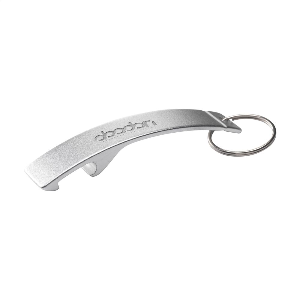 Alu Opener GRS Recycled - met logo of onbedrukt bestellen - Zilver