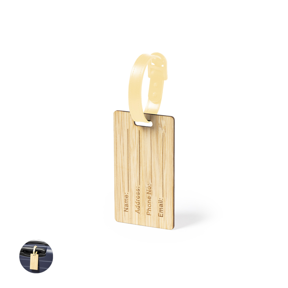 Bagage Label Elwes - bedrukt of onbedrukt verkrijgbaar