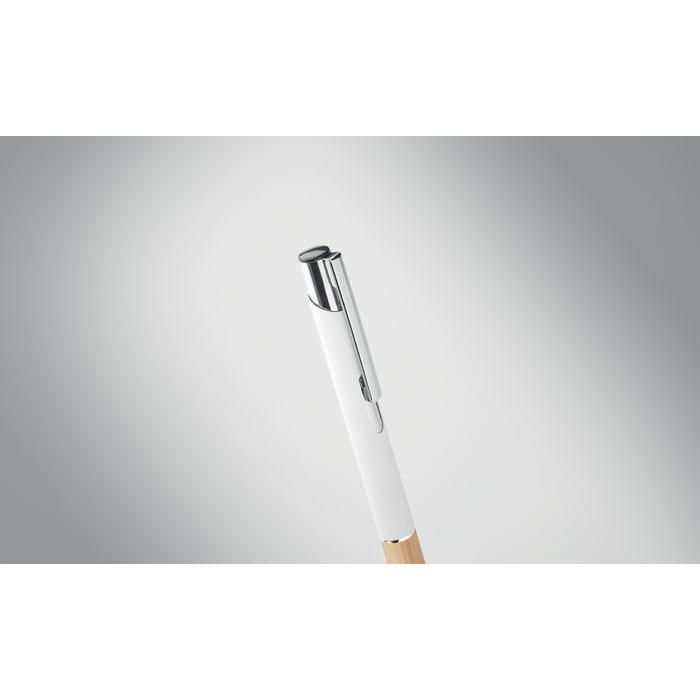 SPARTA - Pen van aluminium & Bamboe