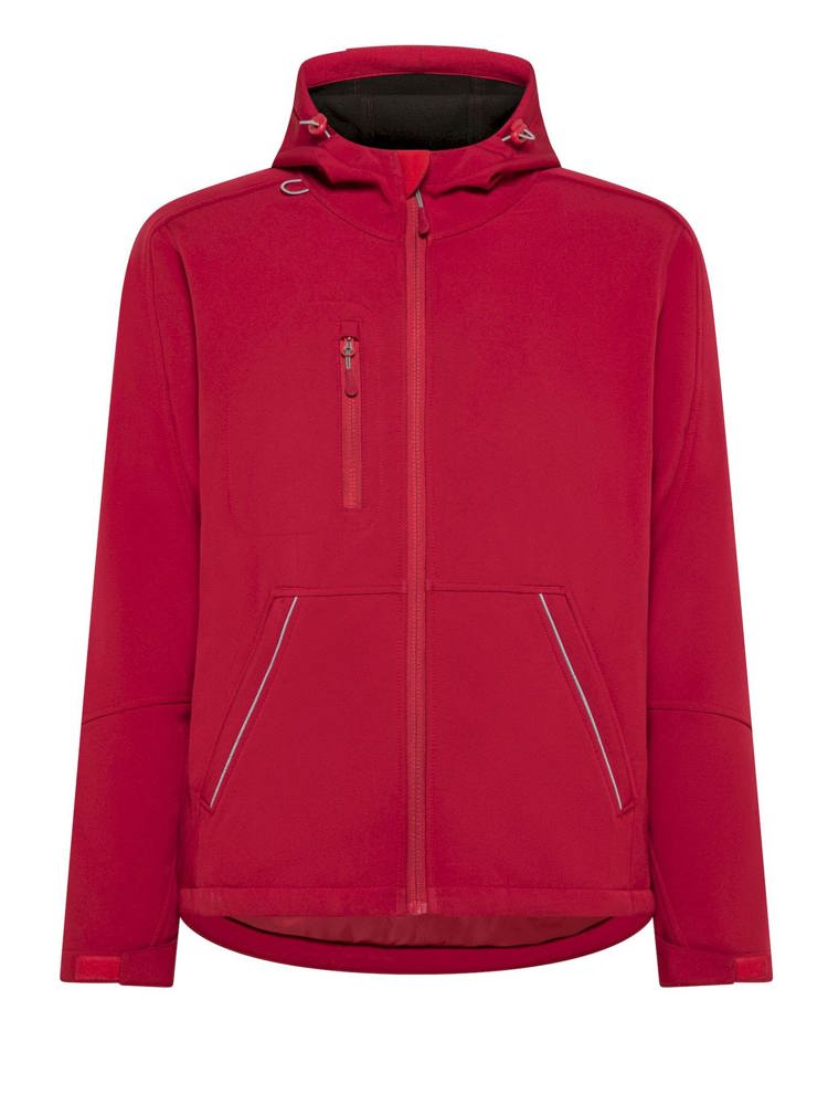 BS Storm padded dames softshell jas, 270 gr/m² - bedrukt of onbedrukt verkrijgbaar - Rood (PMS 186c)