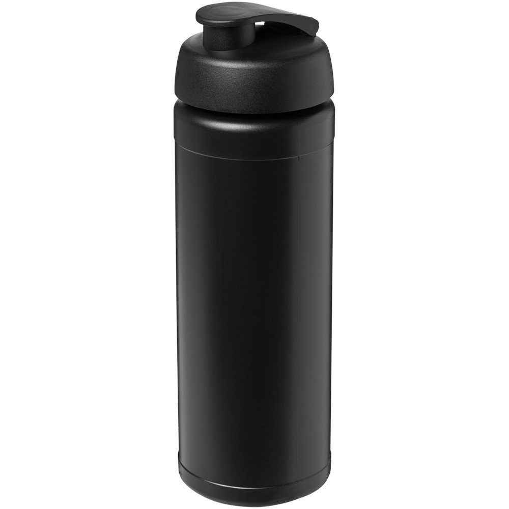 Baseline® Plus 750 ml sportfles met flipcapdeksel - kopen of bedrukken - Zwart