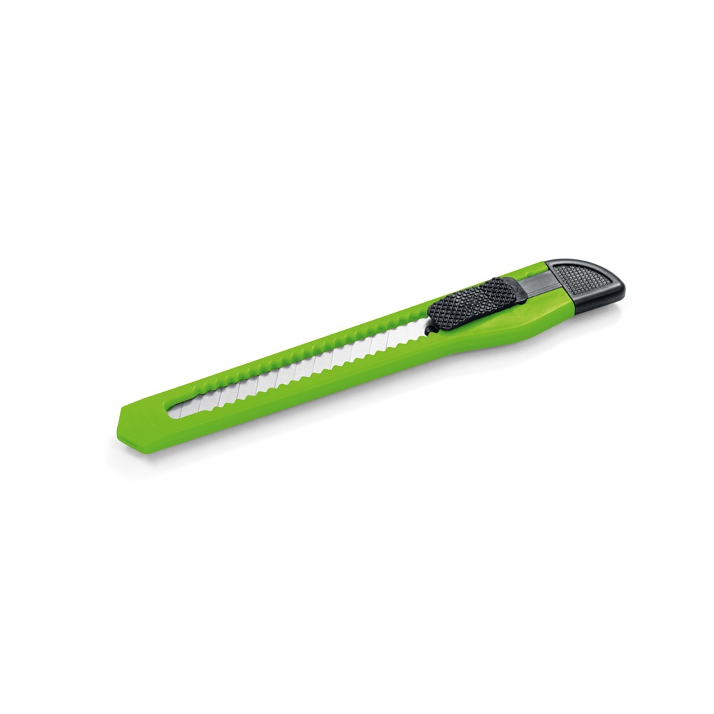 BALIC. Precisiemes met vergrendelingsmechanisme - met logo of onbedrukt bestellen - Licht groen