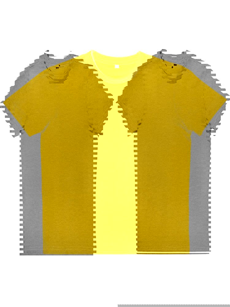 BS Moon kids t-shirt, 150 gr/m² - kopen of bedrukken - Mosterdgeel