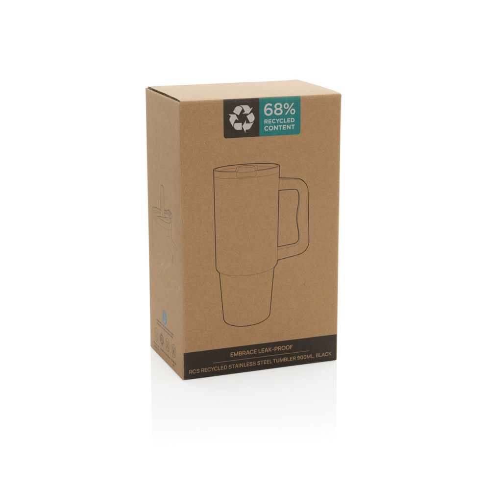 Embrace Lekvrij RCS recycled RVS Beker 900ml