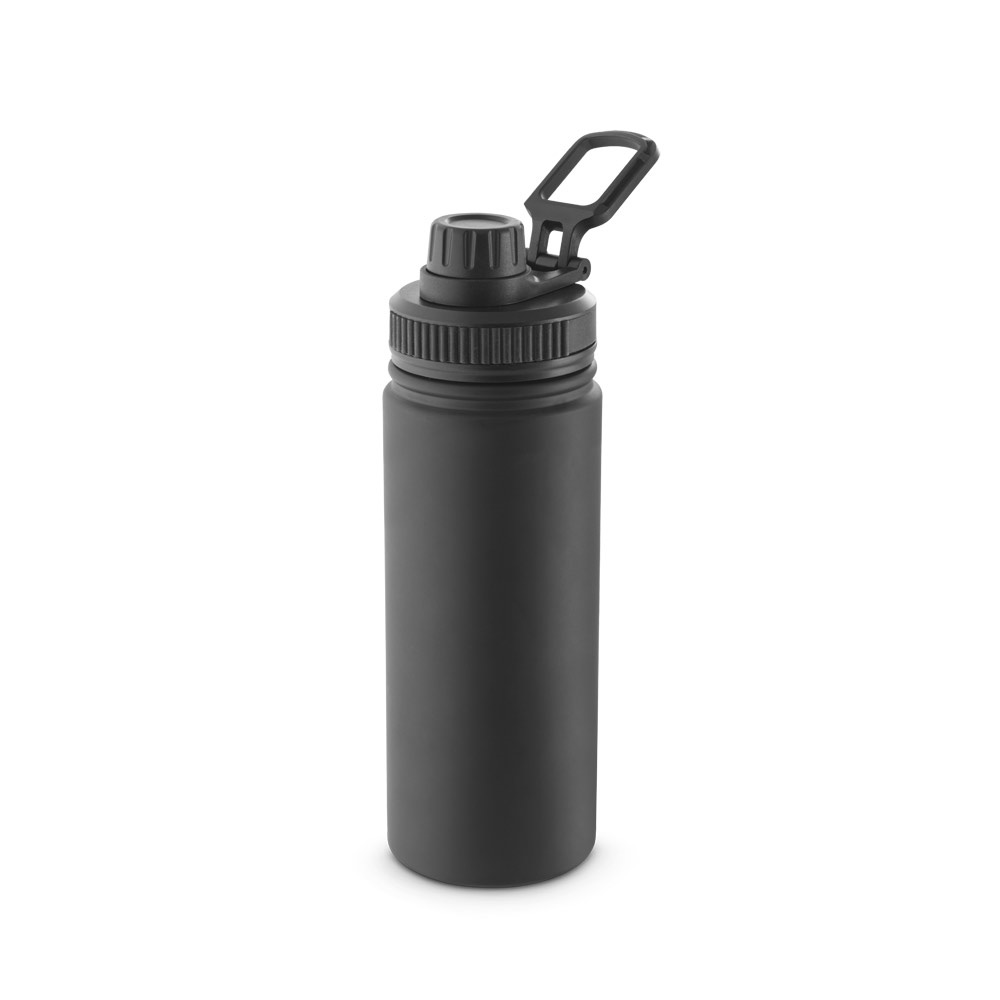 FEDERER. Fles in 90% gerecycled roestvrij staal 570 mL - kopen of bedrukken - zwart
