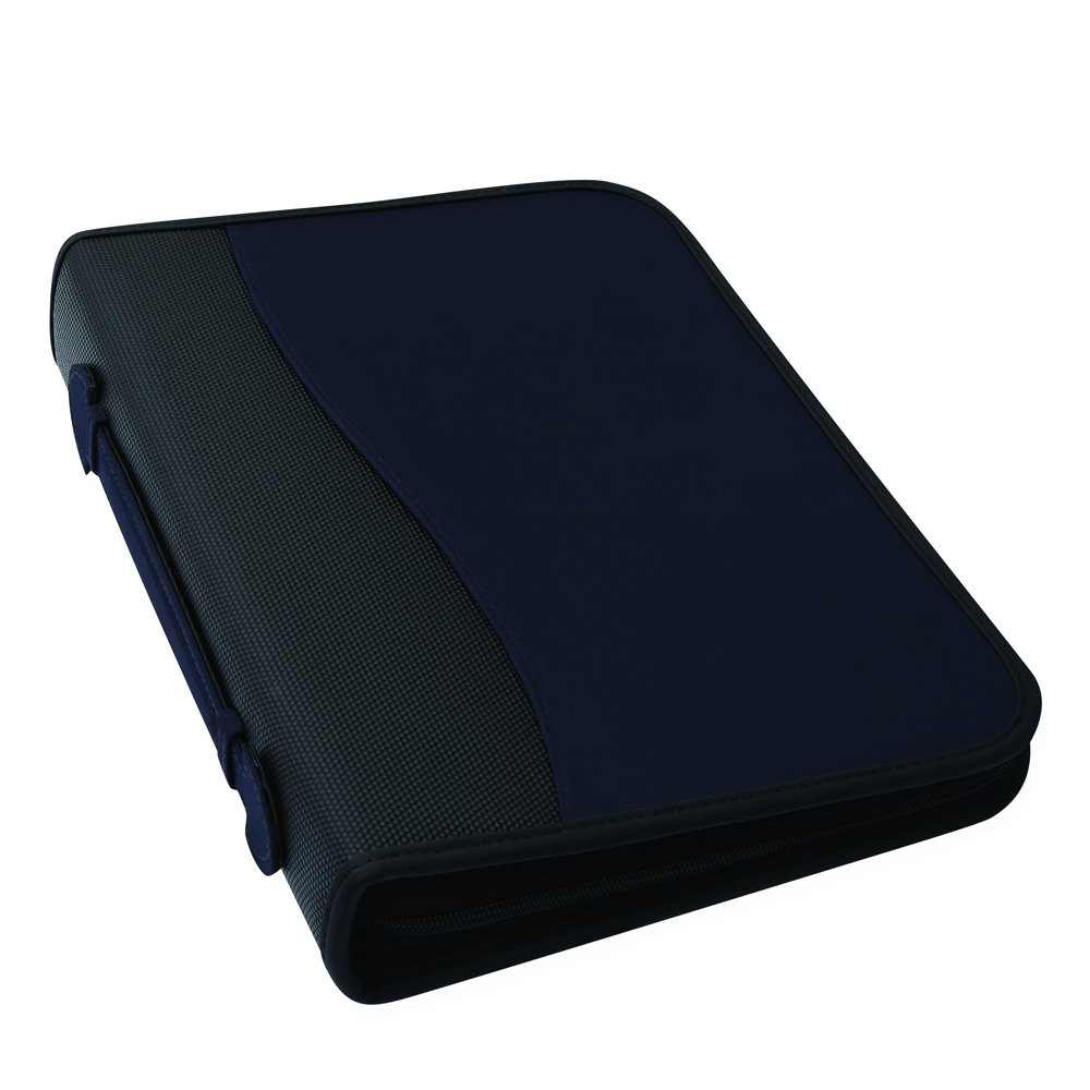 AVANTI RING - Zeer luxe portfolio map van microfiber - bedrukt of onbedrukt verkrijgbaar