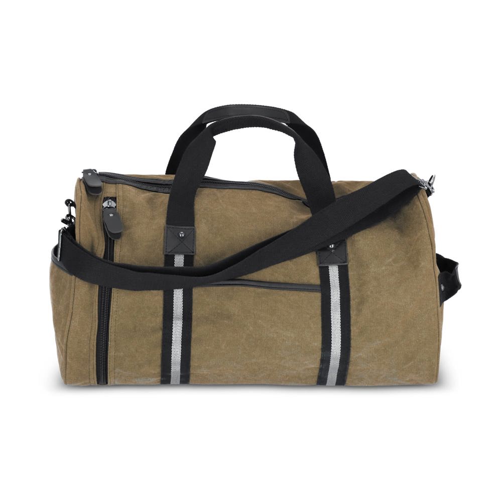 Gerecycled katoenen canvas plunjezak Harper
