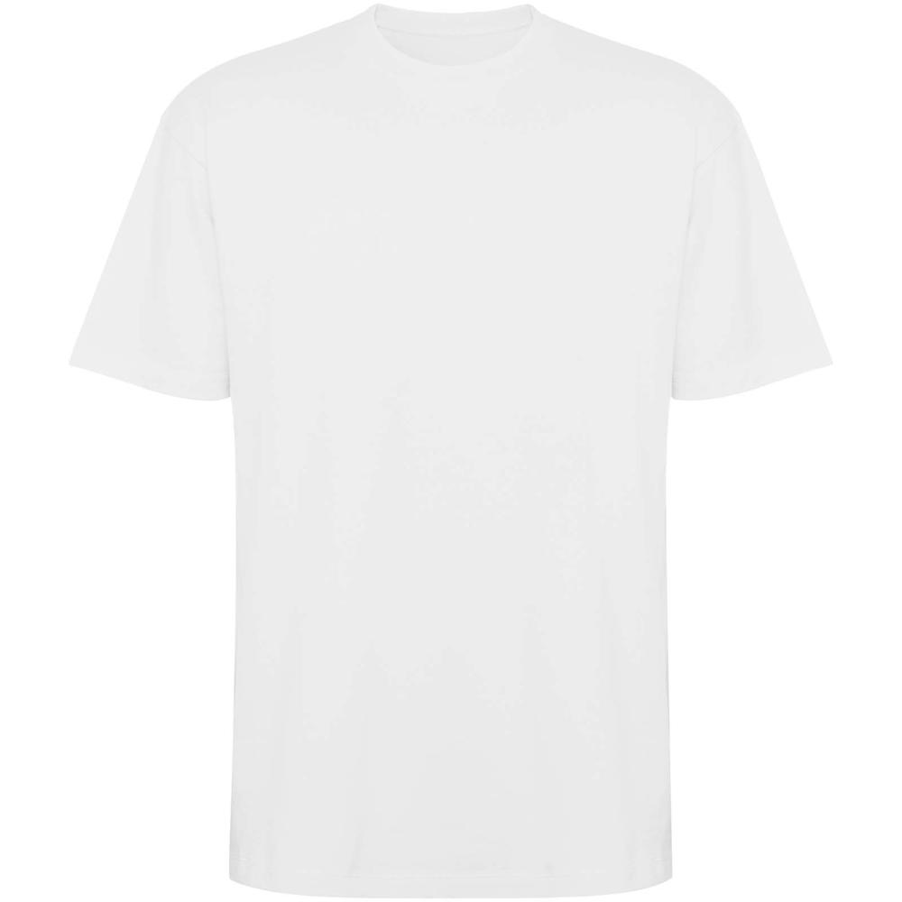 Bull oversized unisex T-shirt met korte mouwen - voor bedrijven en relatiegeschenken - Wit