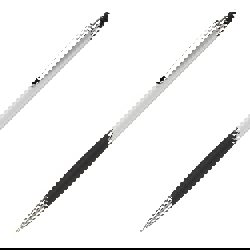 Balpen Mercurius stylus hardcolour - voor bedrijven en relatiegeschenken - Wit