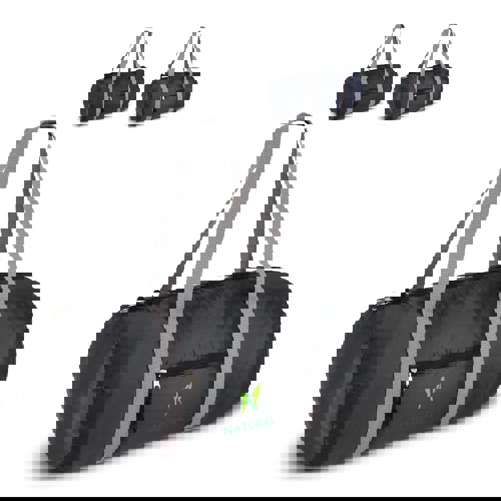 190T gerecycled PET lichtgewicht sport- en reistas 48 x 23 x 23 cm 20 L - met logo of onbedrukt bestellen