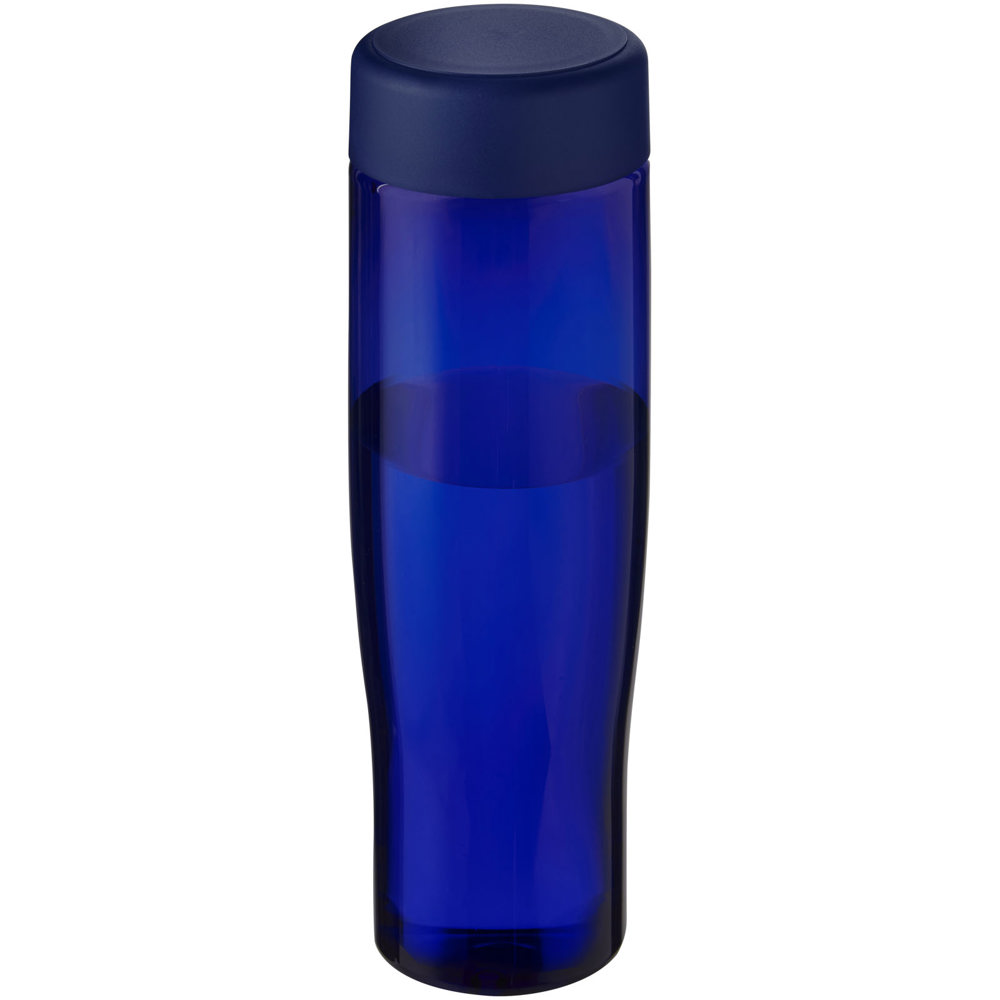 H2O Active® Eco Tempo waterfles van 700 ml met schroefdop - bedrukt of onbedrukt verkrijgbaar - Blauw, Blauw