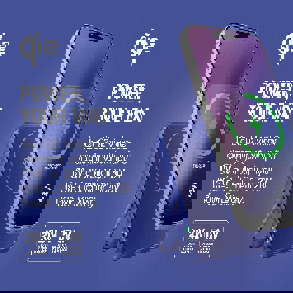 Fresh 'n Rebel Draadloze Powerbank 10000mAh Geschikt voor MagSafe 