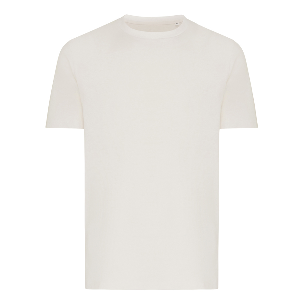 IQONIQ Brett gerecycled katoen t-shirt - kopen of bedrukken - ivory white (± PMS 12-2103 TCX)
